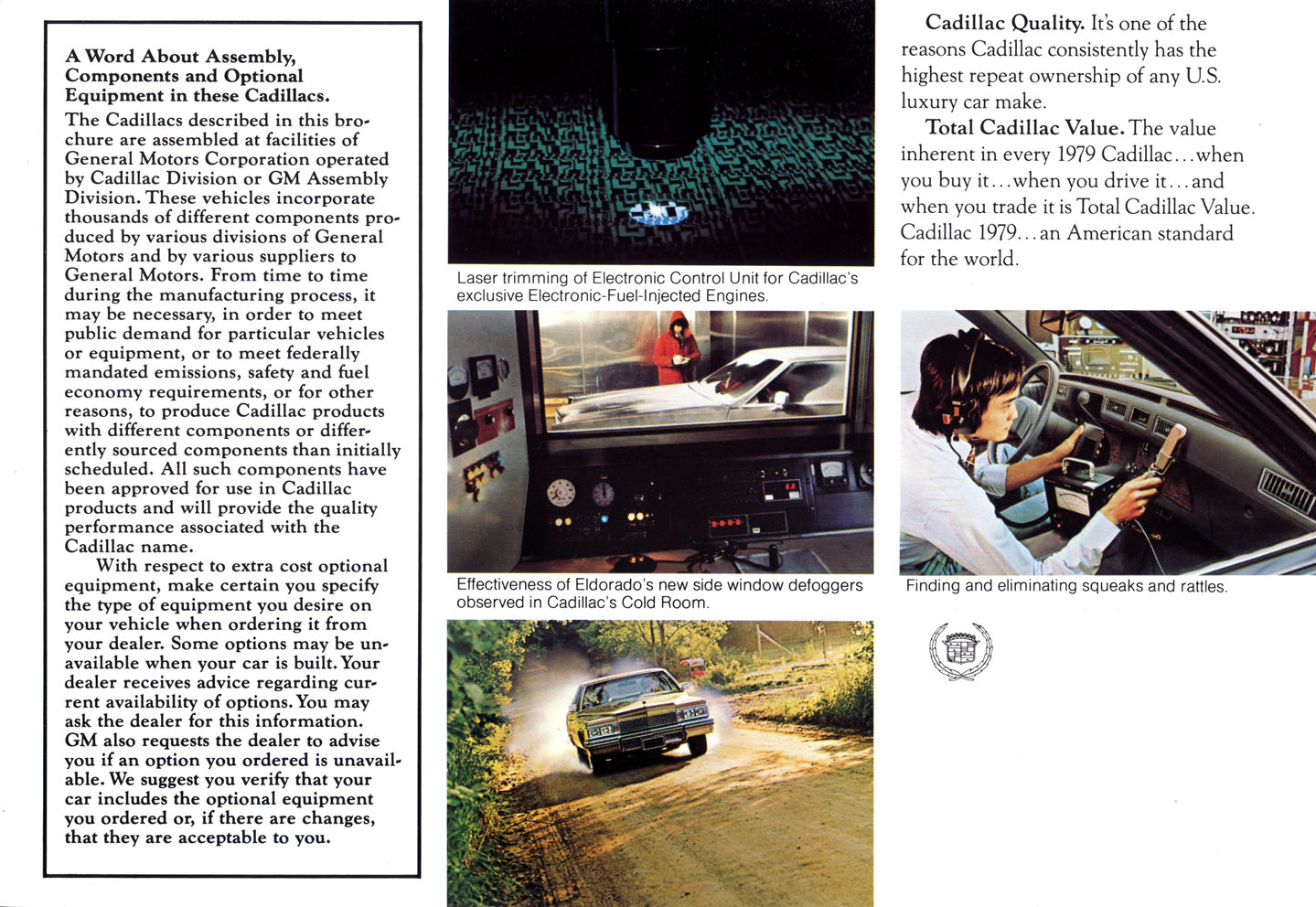 1979 Cadillac Brochure Page 13